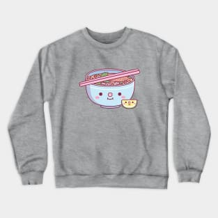 Cute Pho Rice Noodle And Lime Doodle Crewneck Sweatshirt